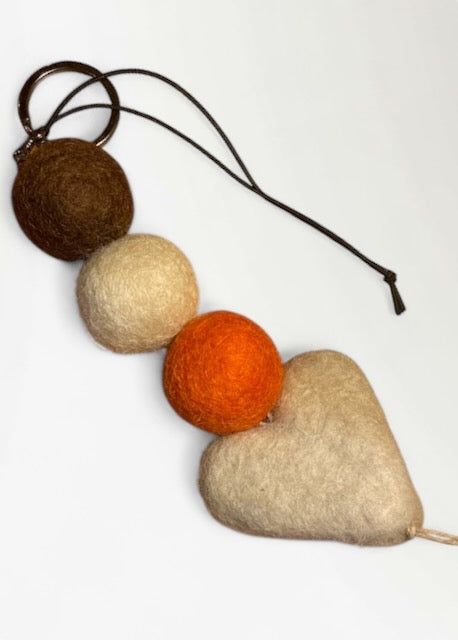 Aroma Journey Felt Keyring