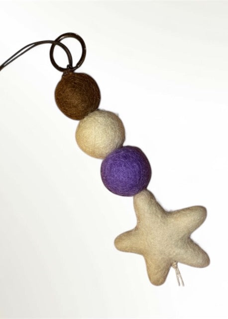 Aroma Journey Felt Keyring