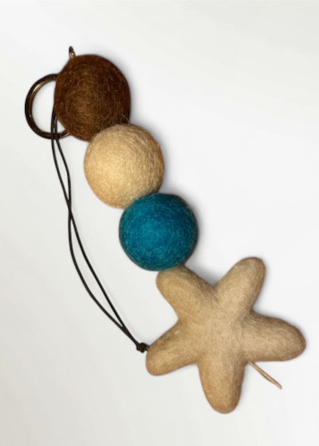 Aroma Journey Felt Keyring