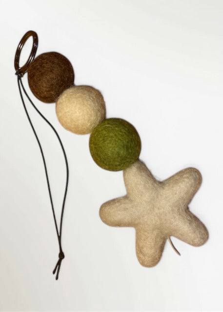 Aroma Journey Felt Keyring