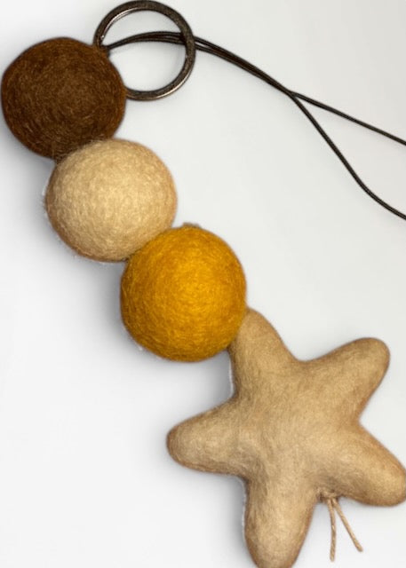 Aroma Journey Felt Keyring